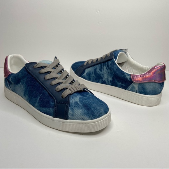 Circus by Sam Edelman Devin Denim Sneakers NWOB - Picture 2 of 8